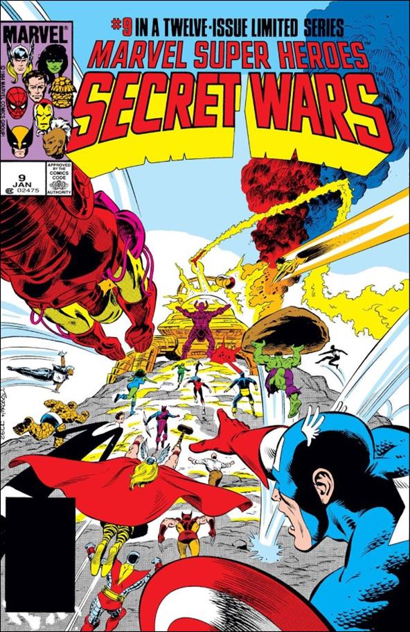 Marvel Super Heroes Secret Wars issue 9-E Facsimile Edition (2024) Foil Cover