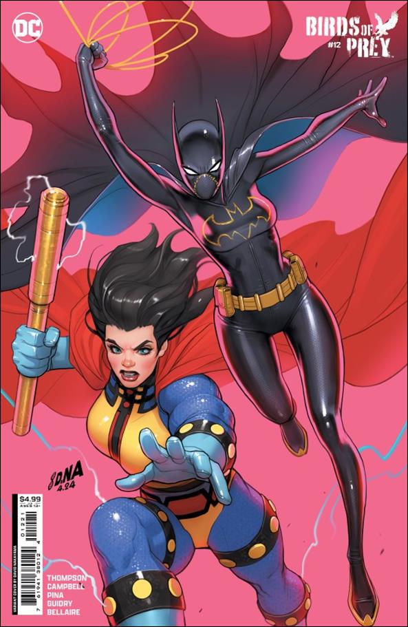 Birds of Prey (2023) issue 12-C David Nakayama Cardstock Cover