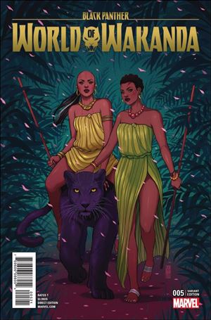 Black Panther: World of Wakanda issue 5-B Jen Bartel Cover