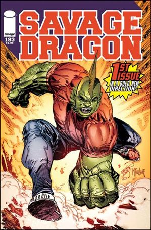 Savage Dragon (1993) issue 193-B Erik Larsen & Todd McFarlane 1:5 Cover