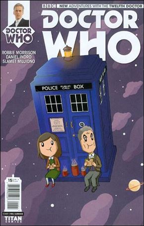 Doctor Who: The Twelfth Doctor issue 15-C Neil Slorance Cover
