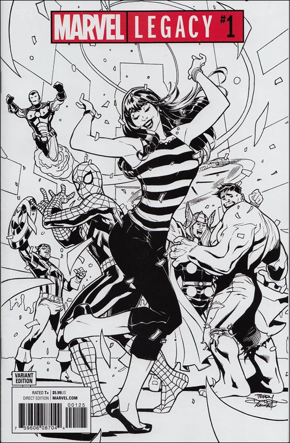 Marvel Legacy issue 1-Q Terry Dodson 1:Store Retailer Appreciation Cover