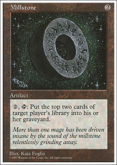 Magic the Gathering: 5th Edition (Base Set) card 391 Millstone