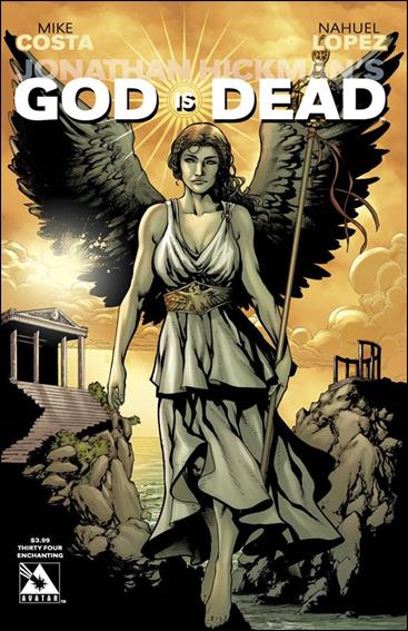God is Dead issue 34-E Gardenio Lima Enchanting Cover