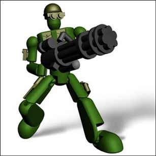 Stikfas figure 10-B Omega Male Military (Dark Green)