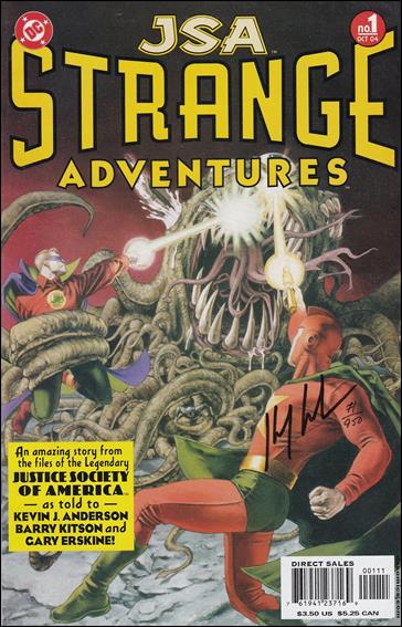 JSA Strange Adventures issue 1-B DF (Signed by Kevin J. Anderson) 1/950