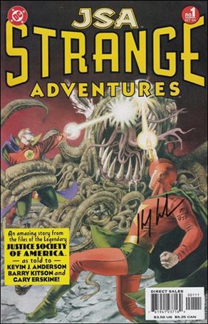JSA Strange Adventures issue 1-B DF (Signed by Kevin J. Anderson) 1/950