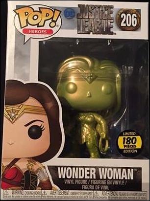 POP! Heroes figure 206-B Wonder Woman (Gold) 1/180