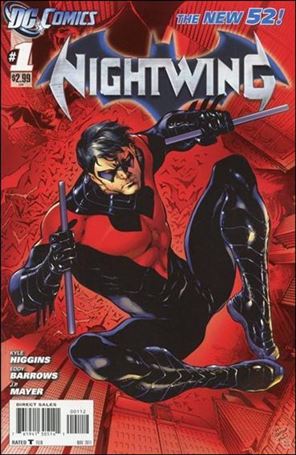 Nightwing (2011) issue 1-B Red Cover (2nd Printing)
