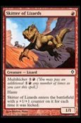 Magic the Gathering: Worldwake (Base Set) card 91 Skitter of Lizards