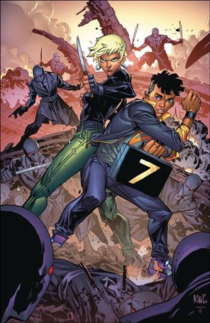 Seven Secrets issue 13-E Ken Lashley 1:Store Virgin Cover