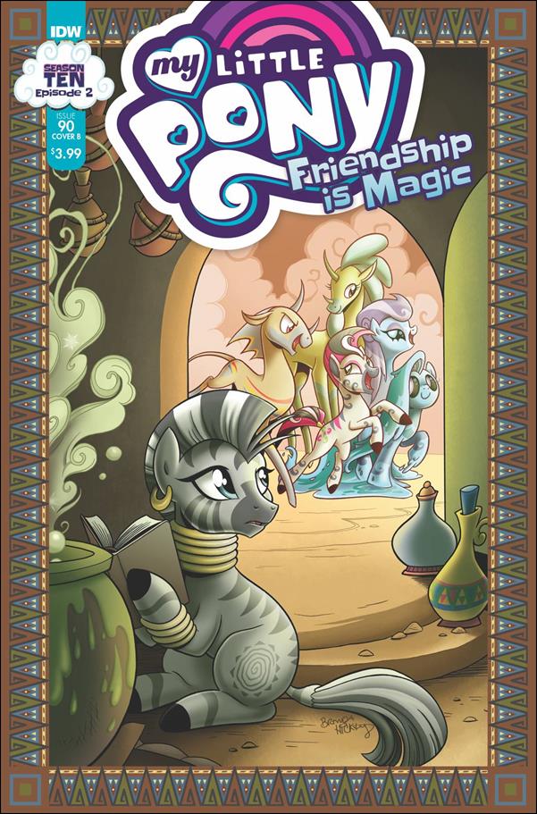 My Little Pony: Friendship is Magic issue 90-B Brenda Hickey Cover