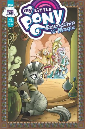 My Little Pony: Friendship is Magic issue 90-B Brenda Hickey Cover