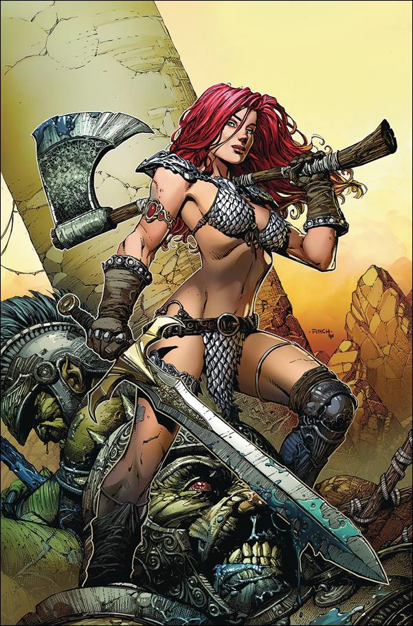 Red Sonja: Price of Blood issue 1-T David Finch Crowdfunder Virgin Cover