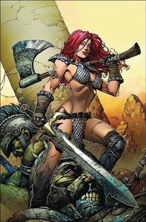 Red Sonja: Price of Blood issue 1-T David Finch Crowdfunder Virgin Cover