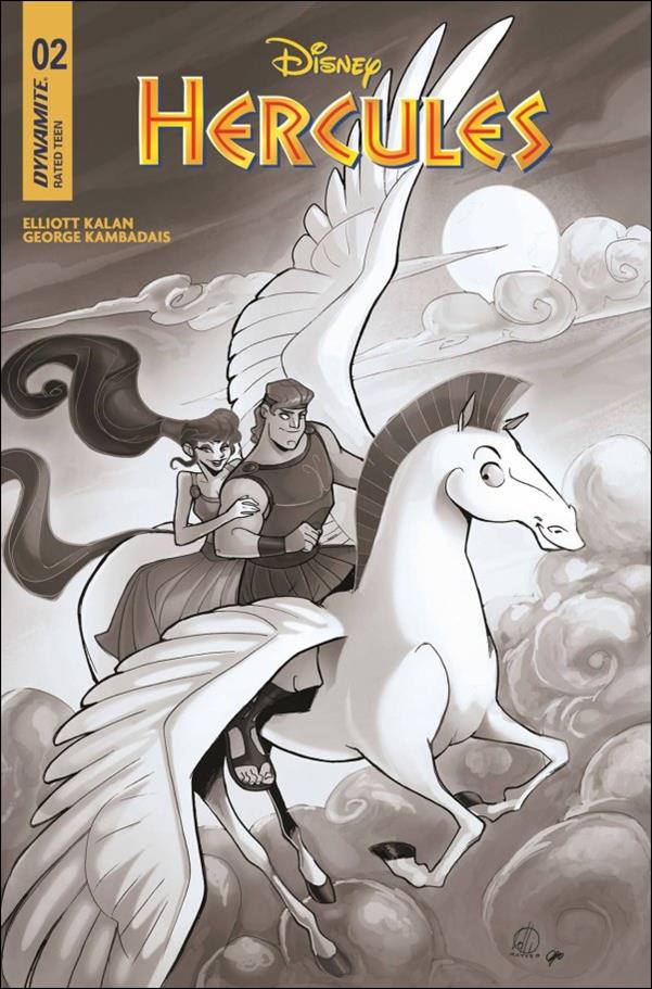 Hercules (2024) issue 2-M Matteo Lolli Black & White 1:25 Cover