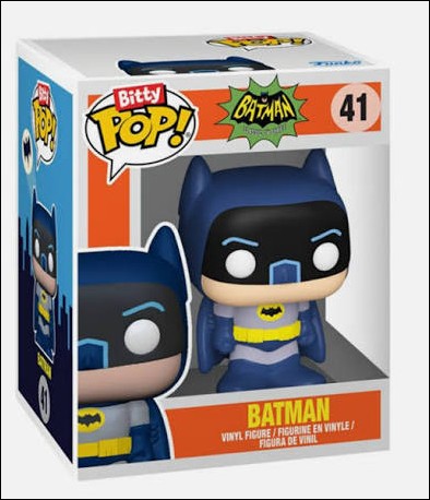POP! Heroes figure 41-C Batman (Batman '66) (Bitty Pop)