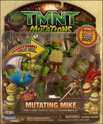 TMNT (Mutations) figure 3-B Michelangelo with Ooze
