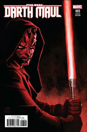 Darth Maul issue 3-D Jorge Molina 1:25 Cover