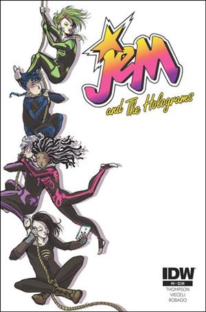 Jem and the Holograms issue 9 Emma Vieceli Cover