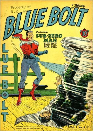 Blue Bolt (1940) issue 9