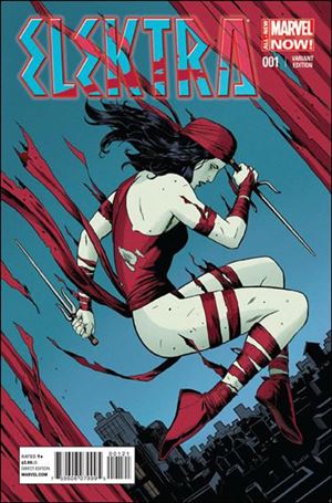 Elektra (2014) issue 1-B Paolo Rivera 1:50 Cover