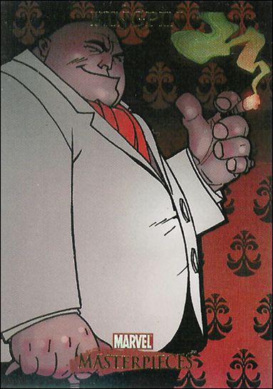 2007 Marvel Masterpieces (Parallel Foil Base Set) card 46 Kingpin