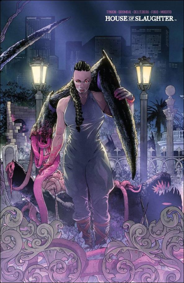 House of Slaughter issue 12-C Danny Luckert Connecting Cardstock Cover