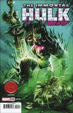 Immortal Hulk issue 42-C Alexander Lozano Knullified Cover