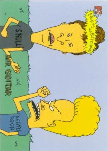 Beavis and Butt-Head (Base Set) card '6910' Air Guitar