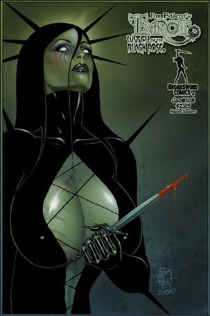 Tarot: Witch of the Black Rose issue 108-B Raven Hex Cover