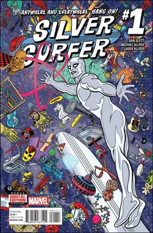 Silver Surfer (2016) issue 1 Michael Allred Cover