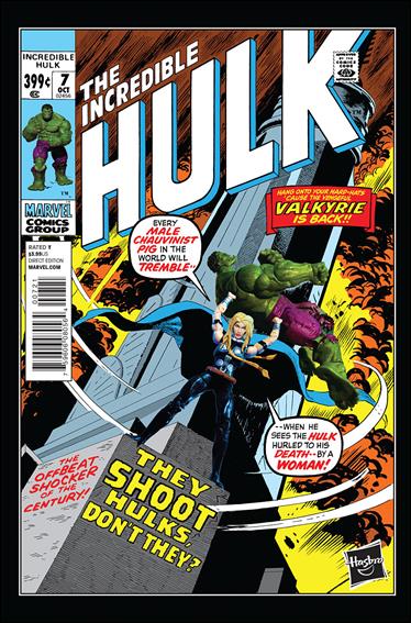 Hulk (2014) issue 7-B 1:15 Hasbro Homage Cover