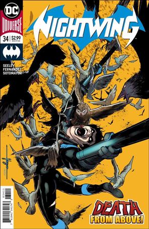Nightwing (2016) issue 34 Javier Fernandez Cover