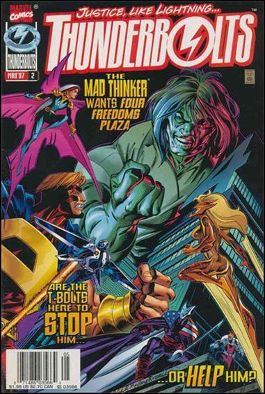 Thunderbolts (1997) issue 2-C Newsstand Edition / Price Variant