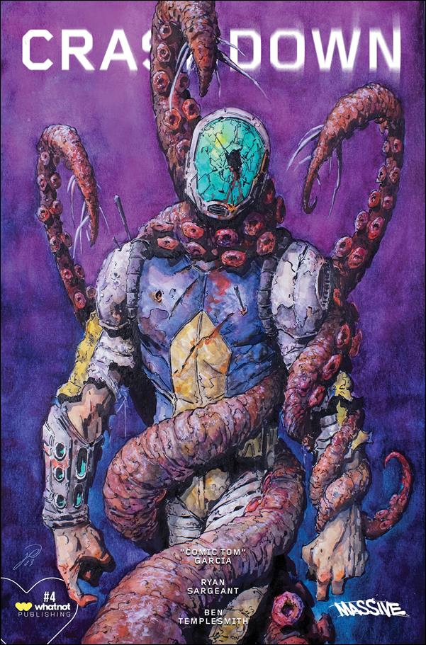 Crashdown issue 4-C Johnny Desjardins Cover