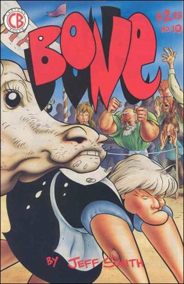 Bone (1991) issue 10-B Red Logo (2nd Printing)