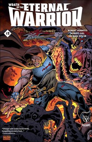Wrath of the Eternal Warrior issue 12-B Joe Bennett Cover