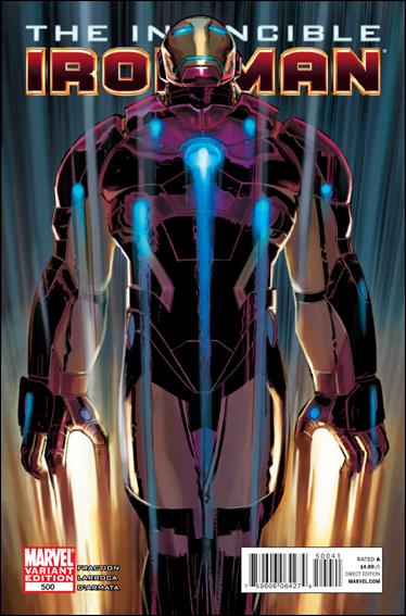 Invincible Iron Man (2008) issue 500-C John Romita Jr. 1:25 Cover