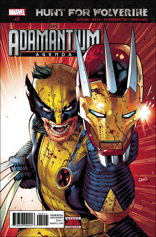 Hunt for Wolverine: The Adamantium Agenda issue 2 Greg Land Cover