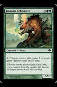 Magic the Gathering: Conflux (Base Set) card 78 Beacon Behemoth