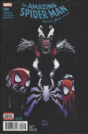 Amazing Spider-Man: Renew Your Vows (2017) issue 8-C Ryan Stegman Cover (2nd Printing)