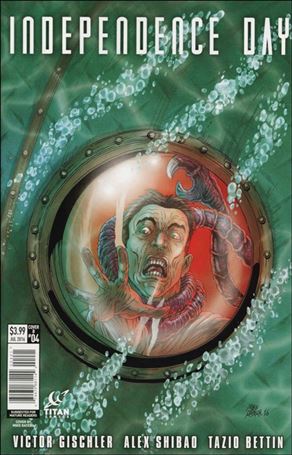 Independence Day issue 4-B Mike Ratera Cover