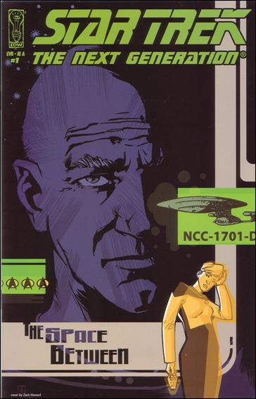Star Trek: The Next Generation: The Space Between issue 1-C Zach Howard Retailer Incentive Color Cover