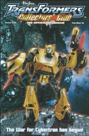 Transformers Collectors' Club The Official Magazine Cover Image 2