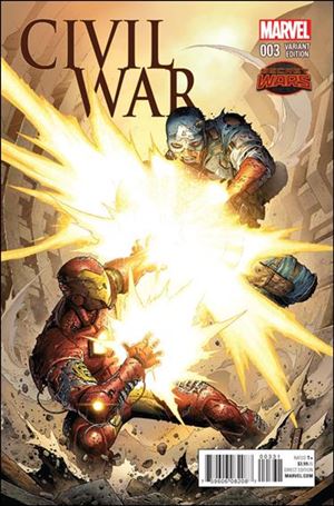 Civil War (2015) issue 3-B Jim Cheung 1:25 Cover