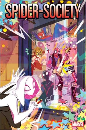 Spider-Society (2024) issue 1-C Nicoletta Baldari Window Shades Cover