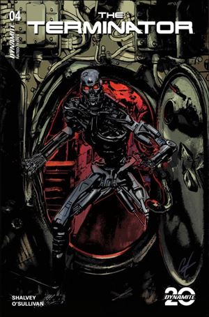 Terminator (2024) issue 4-H Cat Staggs Foil 1:10 Cardstock Cover