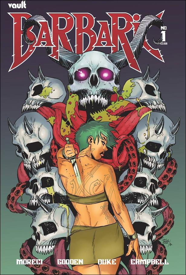 Barbaric issue 1-E Corin Howell 1:15 Cover