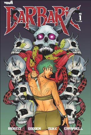 Barbaric issue 1-E Corin Howell 1:15 Cover